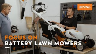 FOCUS ON Battery Lawn Mowers | STIHL