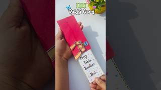 DIY Rakhi Card 💕 | Rakhi Card Idea💡| Rakhi Card 💕 For Bhai #shorts #diyrakhi #diyrakhicard
