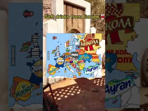Soft drinks from Europe🥤