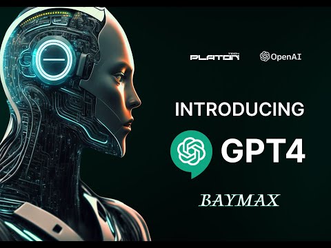 Chat GPT 4 and Baymax robot with Python language - PART 1