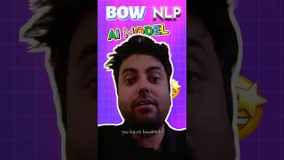 How NLP Model BOW(Bag of Word) work? #ai #nlp #nocode #languagemodels #machinelanguage