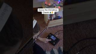 Any guesses on which classic this is? #musicgear #guitarcover #loop #christmas #holiday