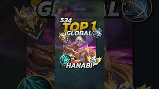 The Top 1 Hanabi Builds Sky Piercer! Mobile Legends #mobilelegends #mlbb #gaming