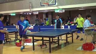 20171028 全國醫師盃桌球賽   馮泰龍&謝清瑋 vs  江建勰&許皓淳 Set 1