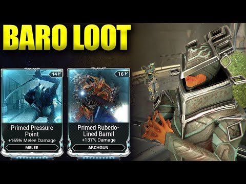 New Lunar Renewal Snake Emblem! Good Primes! Baro Ki'Teer Loot!