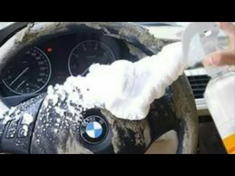Wash your "B.M.W" using this Interior Cleaning Foam.👌👌#shorts .