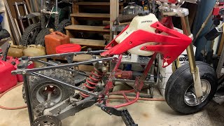 Shop tools and progress on the atc 200x