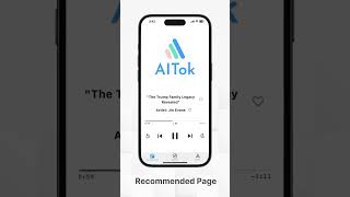 Say hello to AITok Radio: Your AI-driven radio station!  #AITok Radio#podcasts#aigc#englishlearning