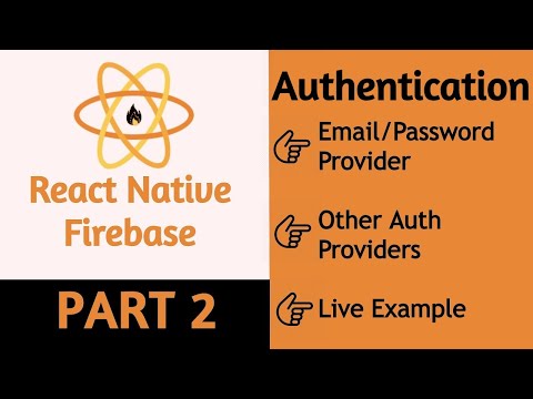 #42 React Native Firebase Authentication | Part 2