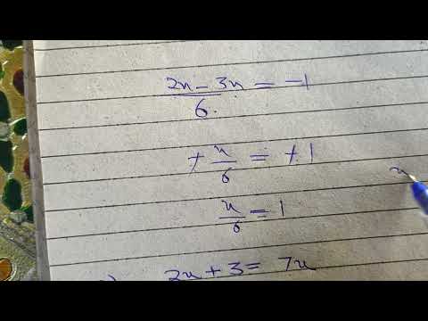 Simplification : How to solve Equation