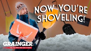 Now You're Shoveling! Choosing the Right Snow Shovel