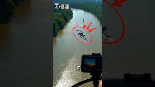 Huge anaconda seen from helicopter 😱😱