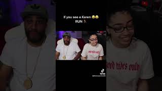 If you see a Karen 😂 RUN 🏃‍♂️ #dadreacts #karen