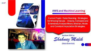 033 - AWS and Machine Learning -  Data Cleaning -  Imputing Strategies for Missing Values.