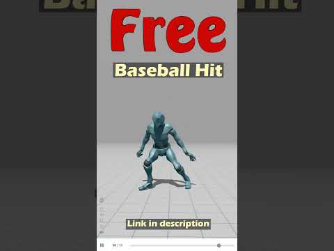 Baseball Hit. Free Mixamo animation for Daz Studio's Genesis 9