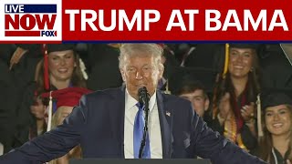 FULL REMARKS: President Trump delivers commencement speech at University of Alabama