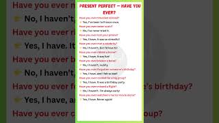 ⏳ Present Perfect – Have You Ever? | Speak Fluent English