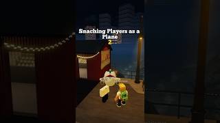 Snaching Players as a Plane 2 #robloxfyp #roblox #plane #micup #micuproblox #scream #prank