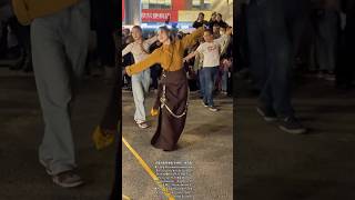 翁姆領舞和瑞瑞/老胡跳（強巴曲桑）Ong Mu leads the dance and Ruirui/Lao Hu dances (Qianba Qusang)👍 Part~A