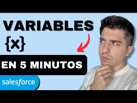 ¿Qué es una VARIABLE en Salesforce? Explicación Sencilla
