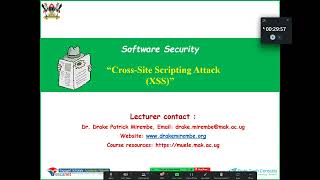 PART 4 - Software security  - XSS attack  - Session 1