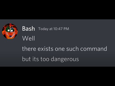 When you have SUPER power with BASH || #programming #memes #coding