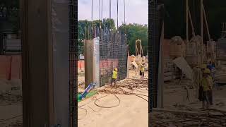 Diaphragm Wall Construction #construction #shearwall #RCwall#reinforcement
