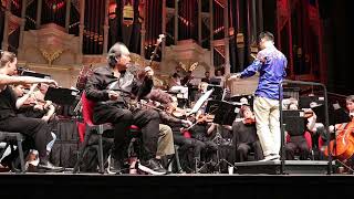 张图强老师演奏 迷糊调 走台视频 2022 年悉尼新年音乐会