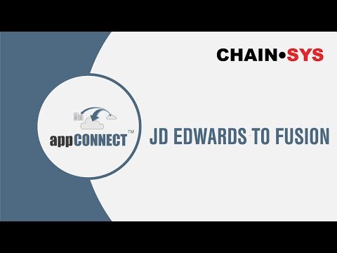 JD Edwards to Oracle Fusion Data Migration - Chain Sys