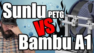 Sunlu PETG on Bambu A1: Can It Print Without Tuning?