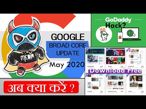 Google May Core Algorithm Update 2020, Godaddy Hacks, Free Themes-E01