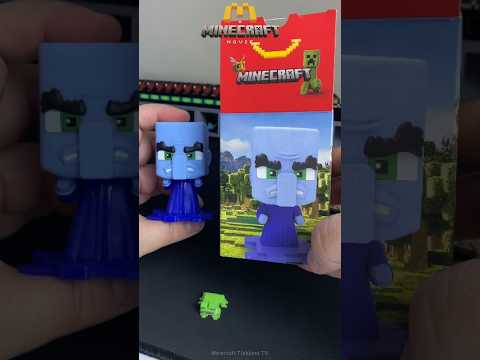 McDonald’s Minecraft Movie Toy Revealed! 🎥🧙 #minecraft #evoker