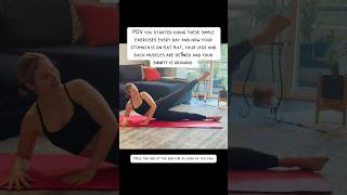 #pilates #matpilates #matpilatesathome #pilatesworkout #pilatesbody #pilatesfit