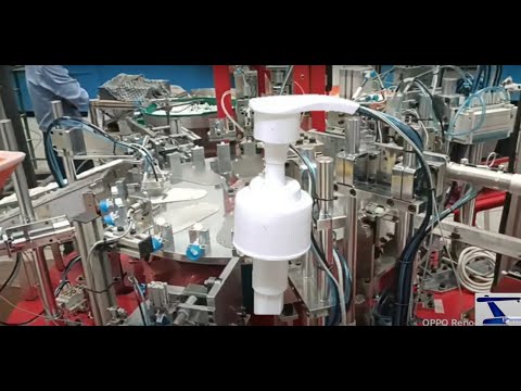 Fully Automatic Hand Wash Pump Assembly Machine