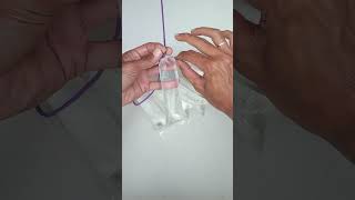 How to tie a plastic bag mp4 #knot #knottying #shorts