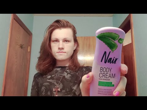 Trying Nair Hair Remover for the First Time On My Face