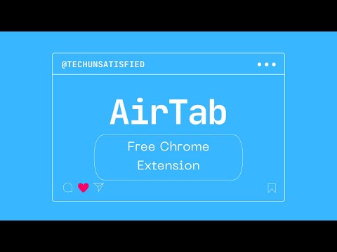 Effortlessly Manage Your Browser Tabs with AirTab – Tab Management Extension!