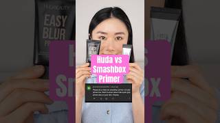 Huda Easy Blur Primer vs Smashbox Photo Finish Primer on large pores