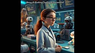 Artificial intelligence AI academy | by #honeyai#babyrobot#aiacademy#aischool#airoad#aimarket#aicity