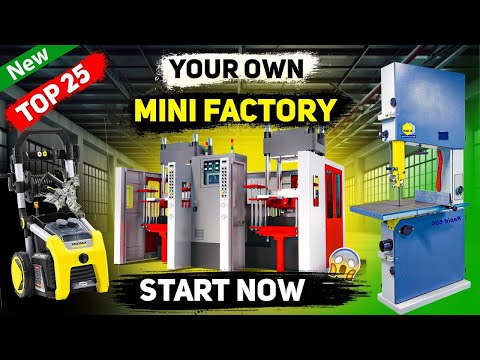 Top 25 Business Machines You can Buy from Alibaba, Amazon to Make Money! manufacturing business idea