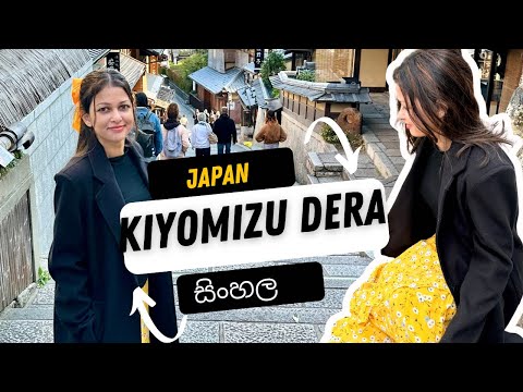 Japan Travel Vlog (සිංහල)🇯🇵 ලස්සනම පන්සල් තියන Kyoto නගරය Kiyomizu Dera🏯Hokan Ji🎏Yasaka shrine🎎