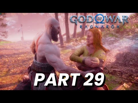 GOD OF WAR RAGNAROK PC Walkthrough Gameplay Part 29 : Faye And Baby Atreus