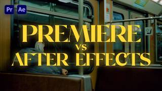 After Effects CC vs Premiere Pro: What’s the difference & how to work dynamically between them?