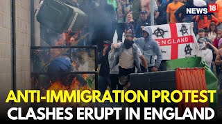 LIVE | Anti Immigration Protest In Northeast England | Protesters Clash With Police | UK | N18G