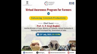 Virtual Awareness Program For Farmers on Enhancing Livestock Productivity...