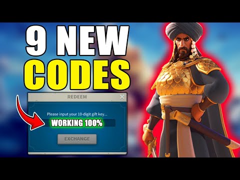 RISE OF KINGDOMS ACTIVE  CODES 2025 - RISE OF KINGDOMS REDEEM CODE - ROK CODES ANDROID GAME