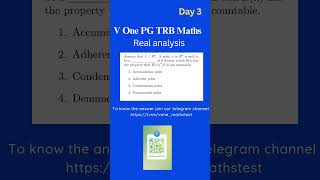 PG TRB MATHS| QUESTION SERIES| DAY 3 #pgtrb