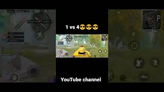 1vs4 attitude video WhatsApp status pubg mobile download #shortsvedio #statuspubg #youtubeshortvideo
