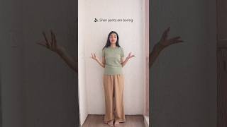 3 crisp look styling my linen pants | Day 9/15 days of summer outfits