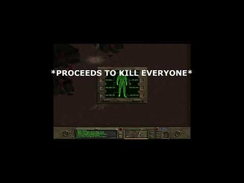 "Crowbars Suck" They said. || Fallout 1 As Gordon Freeman #fallout #challengerun